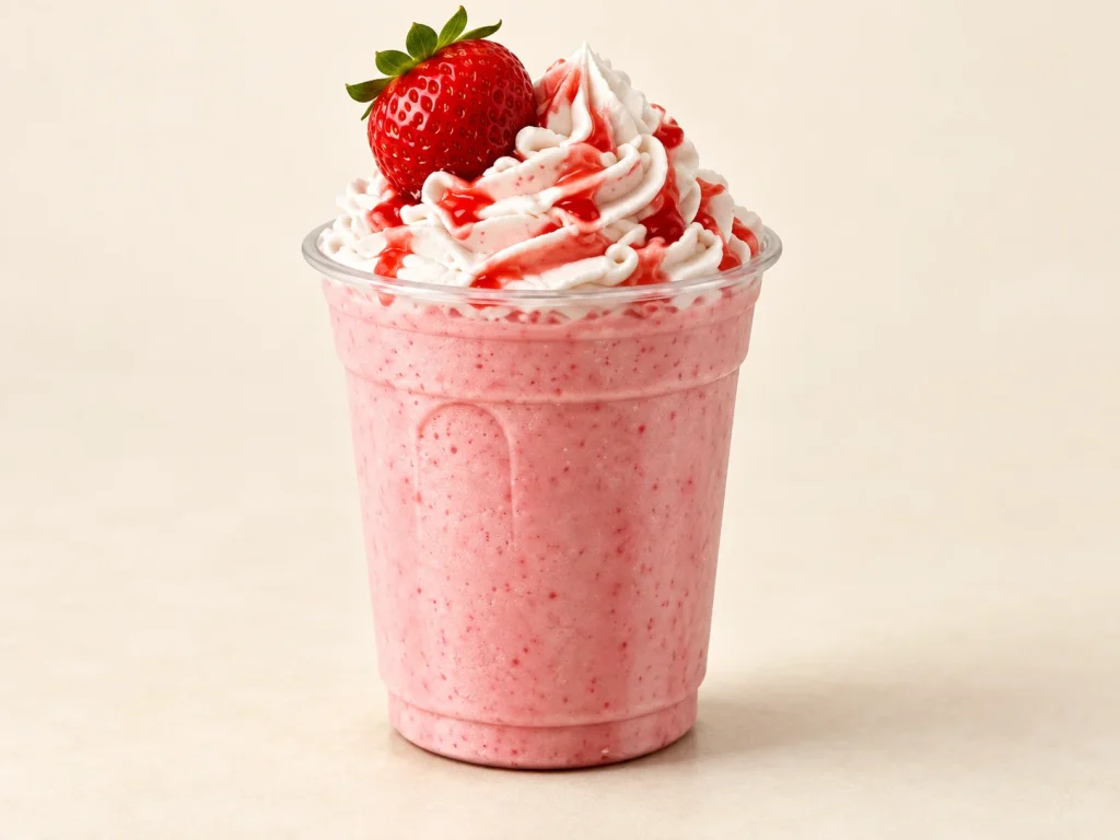 Malteada de Fresa