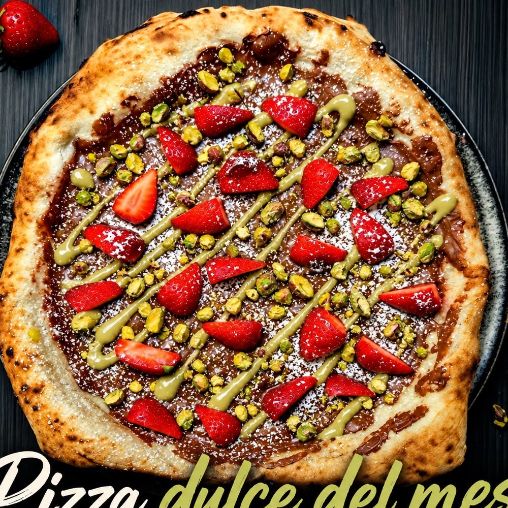 Pizza Dulce del Mes